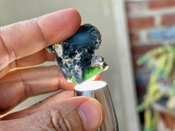 Dark Green Tourmaline from the Aricanga Mine, 30g, Minas Gerais, Brazil S134