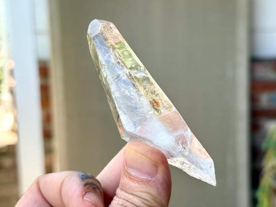 Diamantina Laser Quartz, Water Clear, 57g, New Find, Energetic Clearing, Minas Gerais, Brazil T102