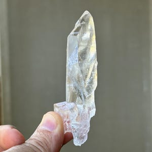 Lemurian Quarz, Wasser klar, 67g, Neufund, High Grade Lemurian, Bahia, Brasilien T702