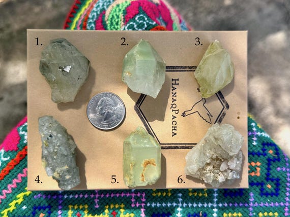Dream Quartz, Green Epidote Inclusion, Choose ONE of Eight, Old Find, Past Life Regression, Madagascar B672