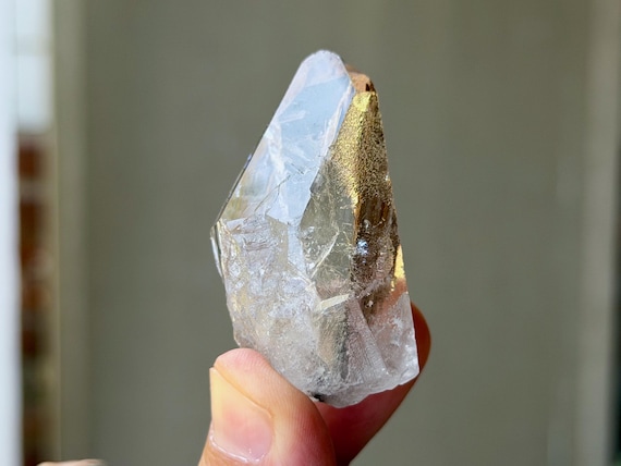 Brookite Quartz, Water-Clear, 52g, Spiritual Awakening, Corinto, Minas Gerais, Brazil B105