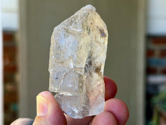 Etched Selenite, Natural Formation, 92g, Purification & Energetic Cleansing, Morocco B527