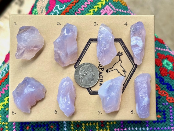Lavender Moon Quartz, All Natural, Choose ONE of Eight, Emotional Healing & Angelic Contact, Minas Gerais, Brazil A675