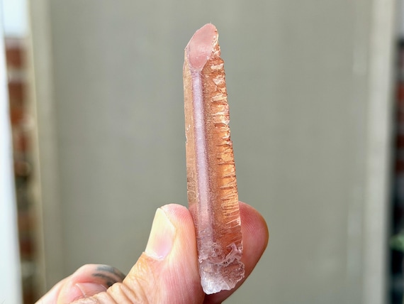 Ancient Sage Quartz, Hydrothermally Etched, 18g, Spiritual Transformation & Evolution, Para, Brazil A878