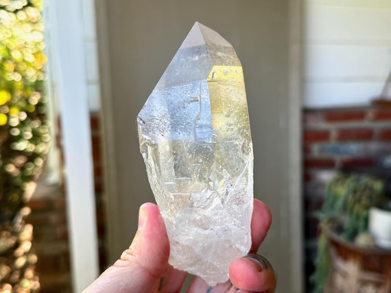 Starbrary Quartz, 397g, New Find, Water Clear Quartz with Extraterrestrial Glyphs, Zeca de Souza, Minas Gerais, Brazil V140