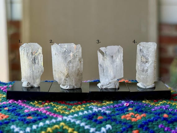 Danburite, High-Grade Crystals, Choose ONE of Four, Heart & Crown Chakra, Angelic Contact, San Luis Potosi, Mexico A406