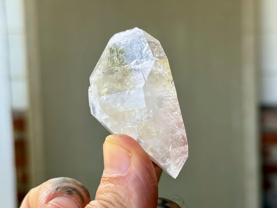 Lemurian Quartz, Double Terminated, 48g, Old Find, High-Grade Colombian Lemurian, Santander, Colombia T802