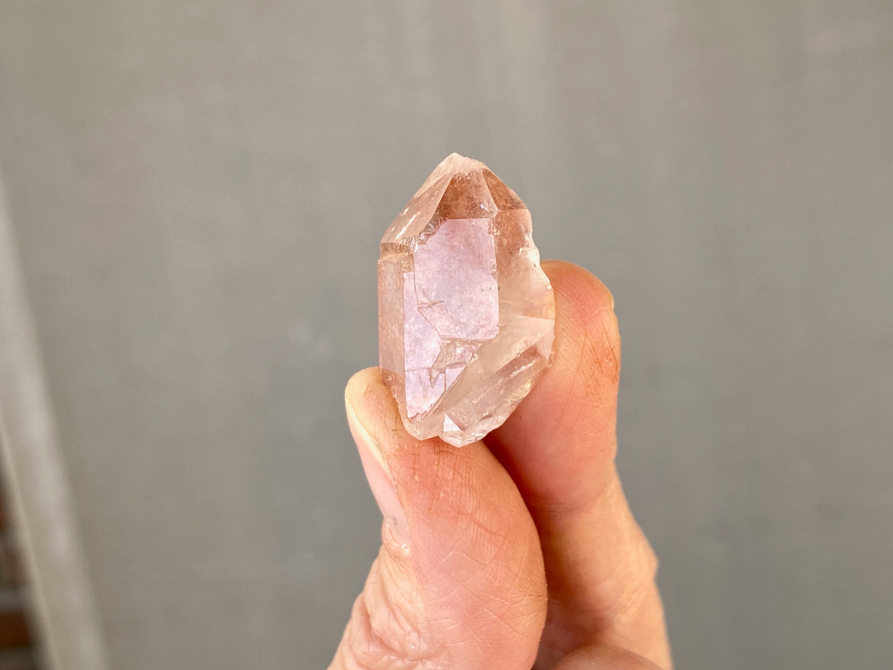 Tangerine Quartz Lot, 6 Pieces, Natural Tangerine Quartz with Vibrant Colors, Stimulating Energy