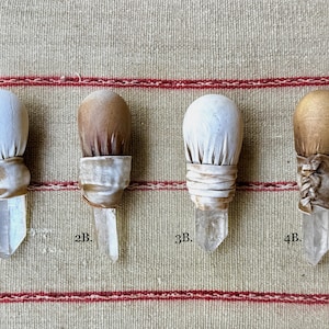Shaman Rattle with Native Quartz Crystal, Handcrafted Andean Rattle, Shamanic Ceremony & Sound Healing, Handmade in Peru