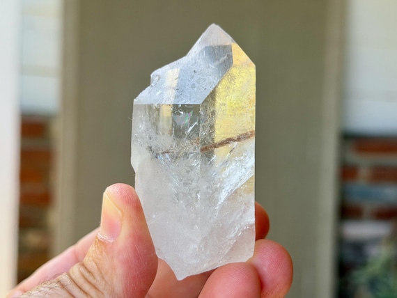 Brookite Quartz, Water Clear, 120g, Spiritual Awakening, Corinto, Minas Gerais, Brazil B603