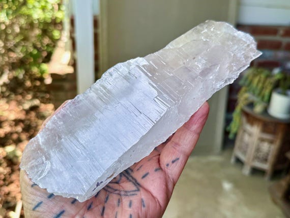 Elestial Quartz, Galactic Key Formation, 481g, Energetic Connection to Source, Minas Gerais, Brazil X884