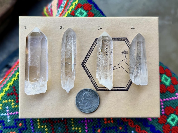 Starbrary Quartz w/Time Link, Choose ONE of Four, Quartz with Extraterrestrial Glyphs, Zeca de Souza, Corinto, Minas Gerais, Brazil T910
