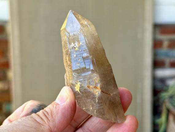 Smoky Cathedral Quartz, 134g, Akashic Record, Grounding & Protection, Nigeria B553