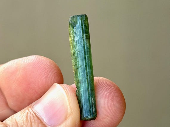 Blue-Green Tourmaline, Aricanga Mine, 1.9g, New Find, São Jose do Safira, Minas Gerais, Brazil B606