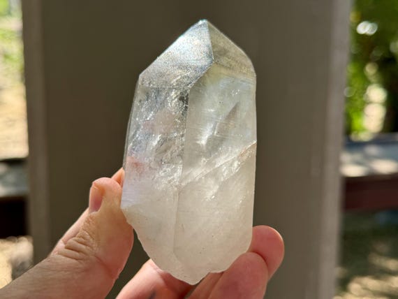 Black Phantom Lemurian Quartz, 300g, Detoxification & Purification, Bahia, Brazil V752