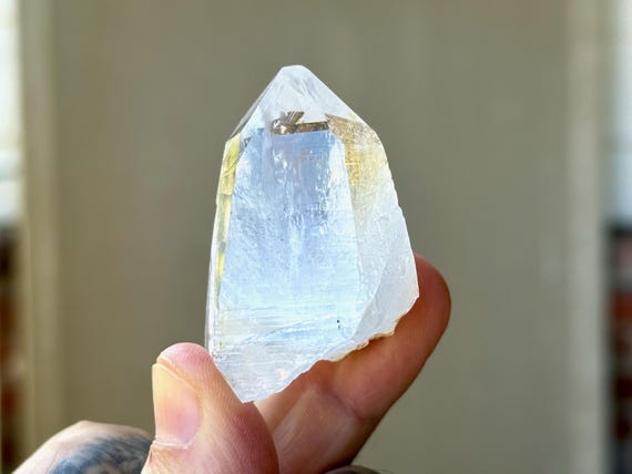 Lemurian Quartz, Water Clear, 50g, Old Find, Peñas Blancas, Boyaca, Colombia A212