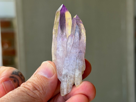 Vera Cruz Amethyst, Tantric Twin, 38g, New Find, Third Eye Chakra, Piedra Parada, Veracruz, Mexico B380