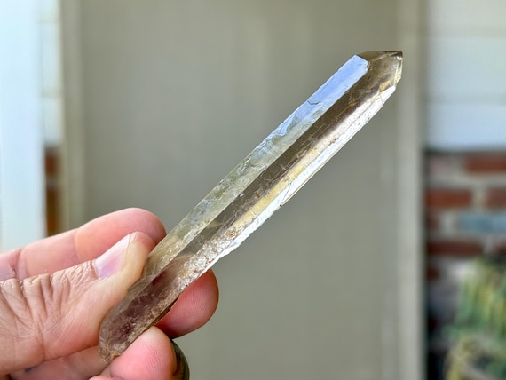 Smoky Laser Quartz, Water Clear, 30g, New Find, Grounding & Energetic Clearing, Diamantina, Minas Gerais, Brazil T681