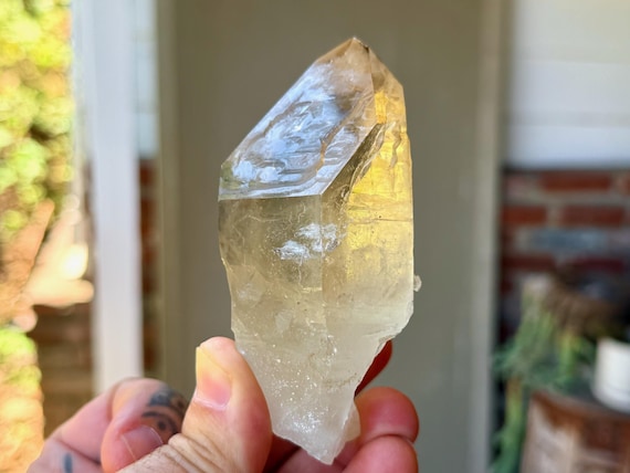 BG3 Citrine, 290g, New Find, Adaptogenic Energy Balancing Crystal, Piaui, Brazil V626