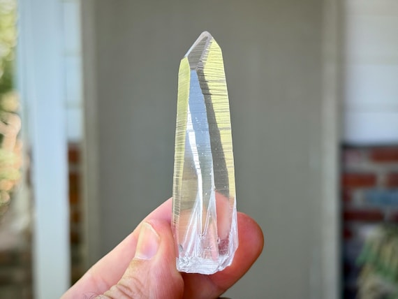 Lemurian Quartz, AAA Water Clear, 49g, New Find, High-Grade Lemurian, Bahia, Brazil T140