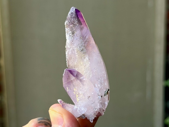 Vera Cruz Amethyst, Mother & Child Formation, 55g, New Find, Third Eye Chakra, Piedra Parada, Veracruz, Mexico V540