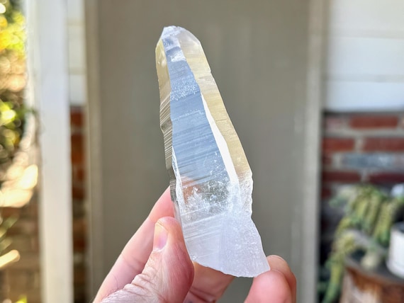 Lemurian Quartz, Water Clear Clarity, 146g, Crown Chakra Activation, New Find, Bahia, Brazil S198