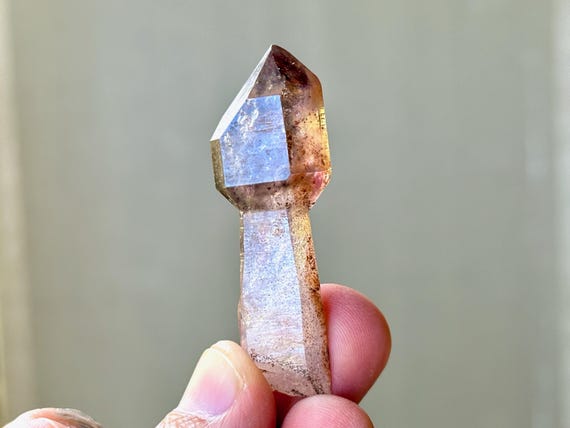 Chibuku Amethyst Scepter, 17g, New Find, Shangaan Amethyst with Sceptered Growth, Zimbabwe T825