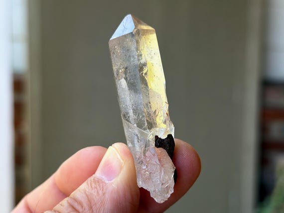 Lightning Strike Quartz, Water Clear, 28g, Amplify Prana & Chi, Diamantina, Minas Gerais, Brazil B135
