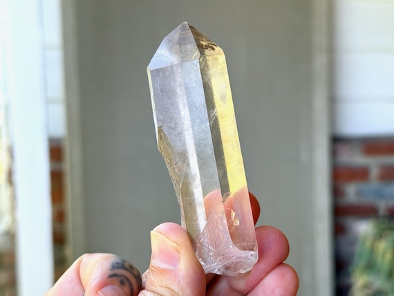 Smoky Quartz, Water Clear, 103g, New Find, AAA Highest Quality, Diamantina, Minas Gerais, Brazil T323