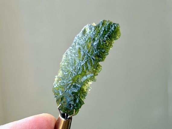 Moldavite, 5.1g, Extraterrestrial Interplanetary Crystal, Natural & Authentic, Chlum, Czech Republic A978