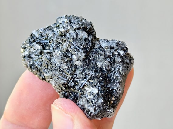 Dravite Brown Tourmaline in Quartz, 35g, Rare Find, Root Chakra Crystal for Shadow Work, Shamanic Healing, Piaui, Brazil R207