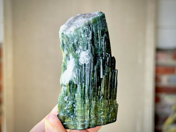 Watermelon Tourmaline, Curved Formation, 219g, Gem Hill, Mesa Grande Mining District, San Diego, California W367