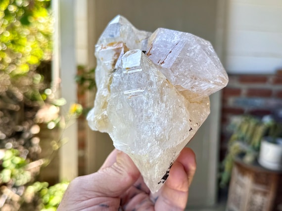 Herkimer Diamond, Mother & Child Formation, 1.1 Kilo, Old Stock, Third Eye Chakra Crystal, Highest Vibration, New York W804