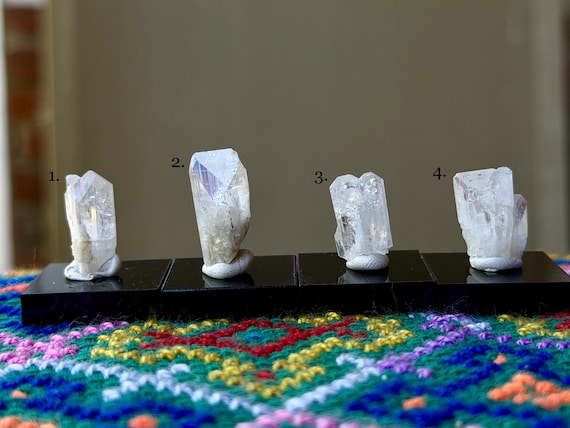 Danburite, High-Grade, Choose ONE of Four, Heart & Crown Chakra, Angelic Contact, San Luis Potosi, Mexico A986