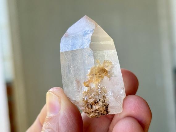 Silver Rutile Lemurian Quartz, 55g, New Find, Spiritual Creativity & Manifestation, Diamantina, Minas Gerais, Brazil A117