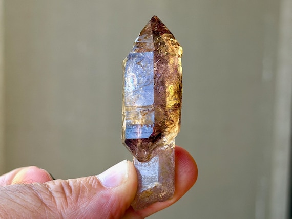 Chibuku Amethyst Scepter, 41g, Shangaan Amethyst, Chibuku Mine, Zimbabwe B164