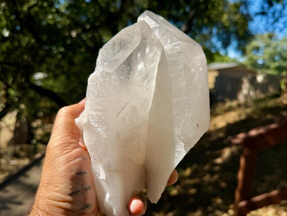 Lemurian Quartz, Tantric Twin, 1.8 Kilo, New Find, Bahia, Brazil V754
