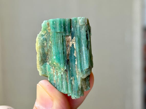 Emerald, Natural Raw Emerald, 32g, Old Find, Abundance and Heart Healing, Zambia T700