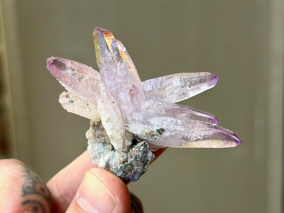 Vera Cruz Amethyst, Cluster Formation, 34g, New Find, Third Eye Chakra, Piedra Parada, Veracruz, Mexico V499