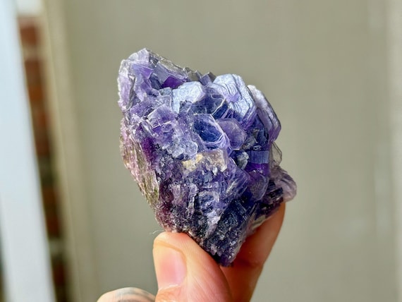 Purple Lepidolite, 89g, Heart Healing & Relaxation, Calming Energies, Coronel Murta, Minas Gerais, Brazil A149