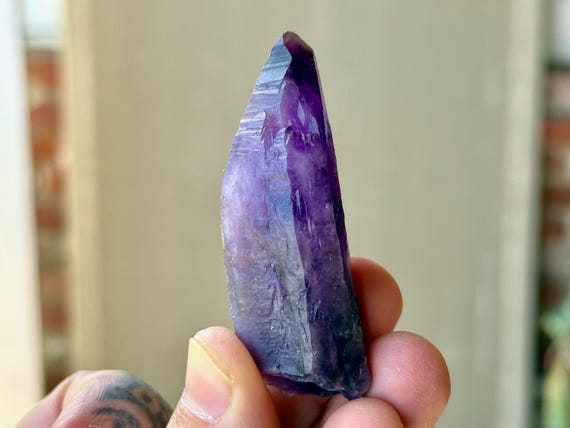 Tutu Amethyst, All Natural, 45g, Crown & Third Eye Chakra, Spiritual Purification, Nigeria A580