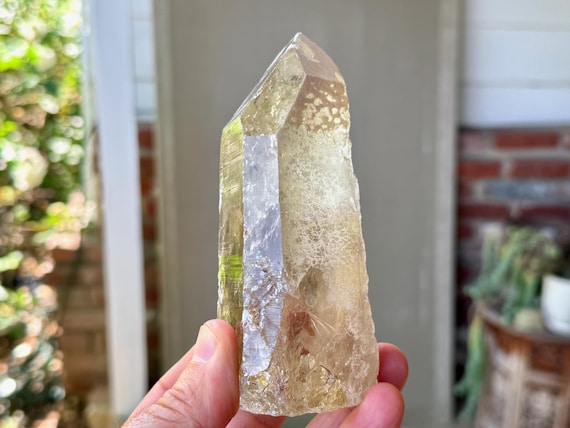 Russian Lemurian Quartz, Sacred Scribe, Golden Healer & Isis Formation, 504g, Old Find, Ancient Wisdom, Yuzhnyi Quarry, Oblast, Russia V355