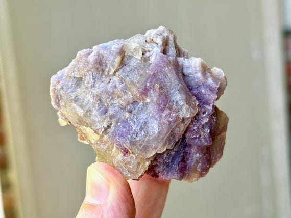Unicorn Stone, Quartz with Lepidolite & Pink Tourmaline, Self-Standing, 210g, Coronel Murta, Minas Gerais, Brazil W918