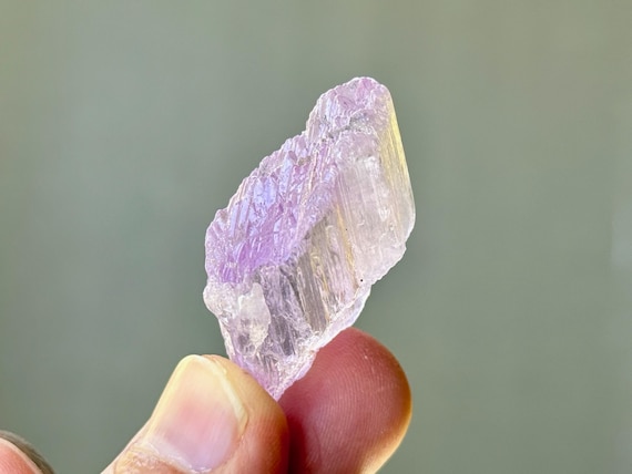 Pink Kunzite with Etched Terminations, 19g, New Find, Heart Chakra Crystal, Afghanistan S895