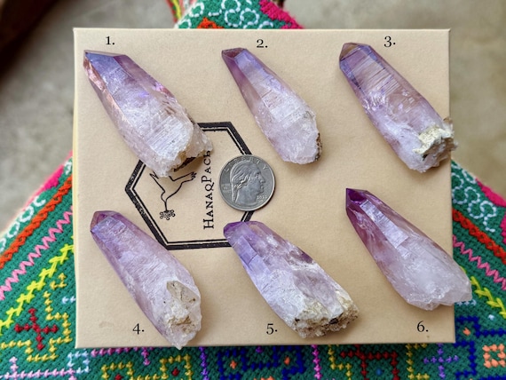 Vera Cruz Amethyst, Choose ONE of Six, New Find, Third Eye Chakra, Piedra Parada, Veracruz, Mexico A919