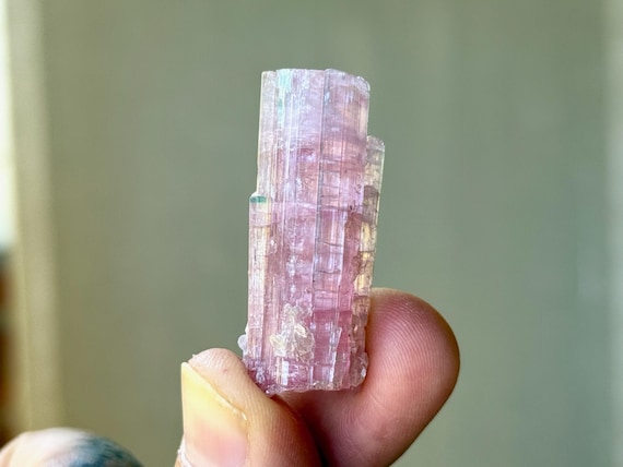 Pink Tourmaline, All Natural, 17g, Cotton Candy Tourmaline, Laghman Mine, Kunar Province, Afghanistan T993