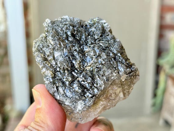 Dravite Brown Tourmaline Quartz, Sulfite Inclusions, 238g, Diamantina, Minas Gerais, Brazil W701