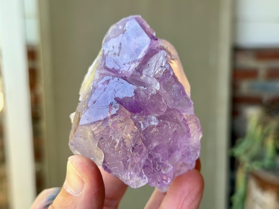 Dissolution Amethyst, Hydrothermally Etched, Self-Standing, 286g, Spiritual Evolution & Transformation, Pernambuco, Brazil V471