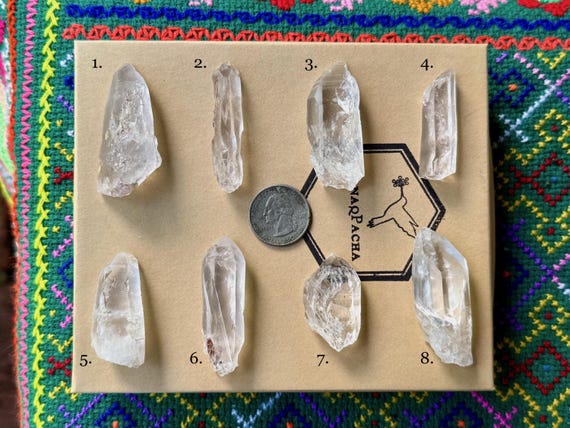 Lightning Strike Lemurian Quartz, Choose ONE of Eight, Amplify Prana & Chi, Minas Gerais, Brazil A447