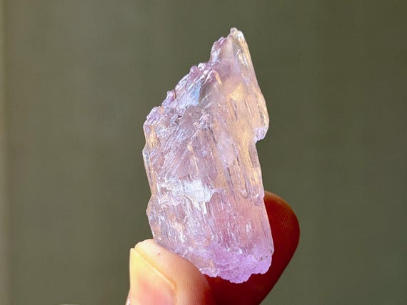 Pink Kunzite, Etched Terminations, 38g, Heart Chakra, Kunar Province, Afghanistan B363